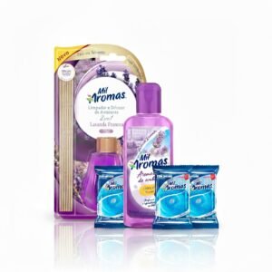 Kit Econômico Banheiro Completo – Lavanda